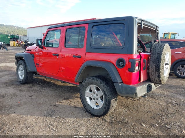 1C4HJXKN8MW813669 Jeep Wrangler Unlimited Sport Rhd 4x4