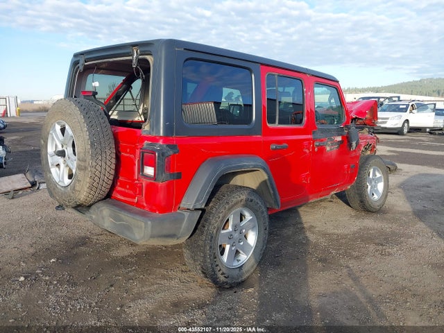 1C4HJXKN8MW813669 Jeep Wrangler Unlimited Sport Rhd 4x4