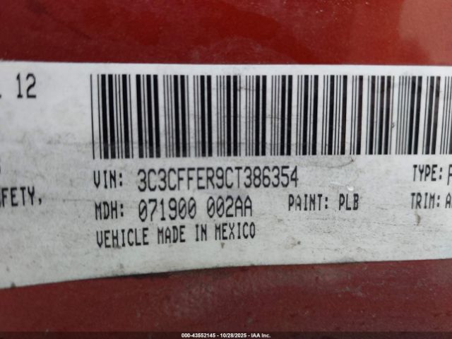 2012 FIAT 500C 3C3CFFER9CT386354 Photo 8