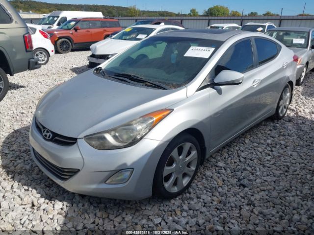 2012 HYUNDAI ELANTRA KMHDH4AEXCU309964 Photo 1