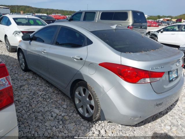 2012 HYUNDAI ELANTRA KMHDH4AEXCU309964 Photo 2