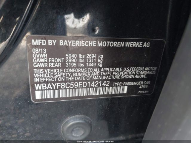 2014 BMW ALPINA B7 WBAYF8C59ED142142 Photo 8