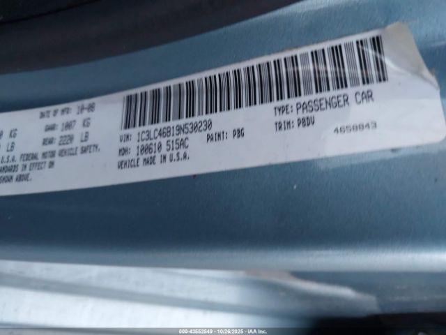 2009 CHRYSLER SEBRING 1C3LC46B19N530230 Photo 8