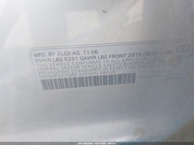 2007 AUDI A6 WAUDH74F87N083754 Photo 8