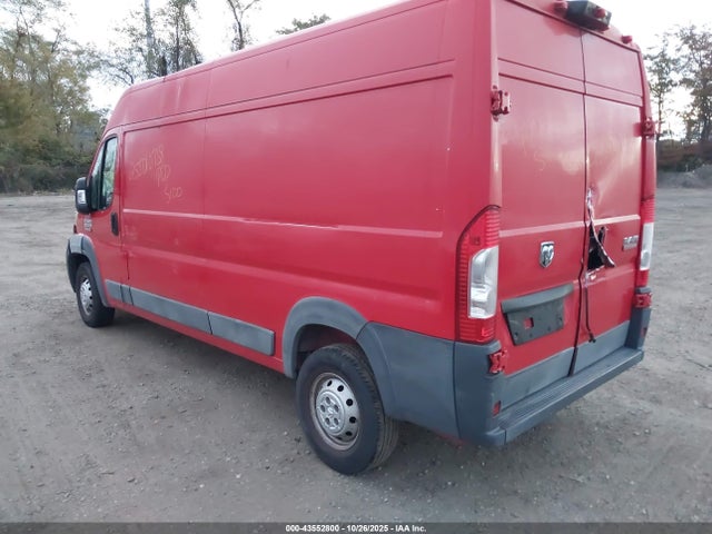 Продажа на аукционе авто 2018 Ram Promaster 2500 High Roof 159 Wb, vin: 3C6TRVDG8JE107983, номер лота: 43552800