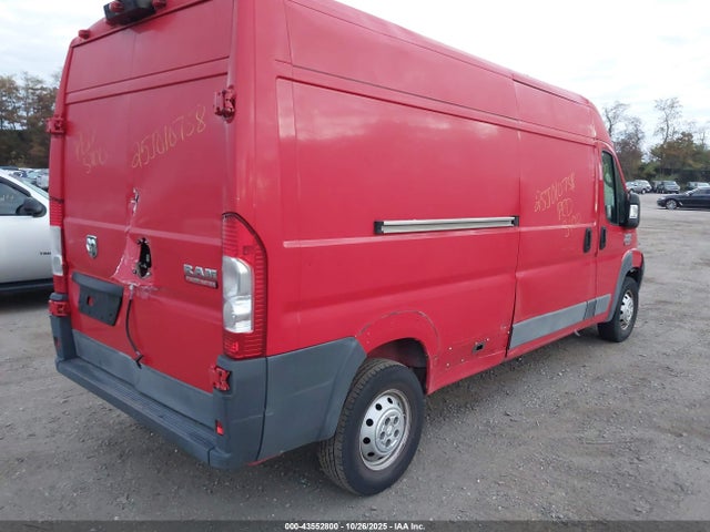 Продажа на аукционе авто 2018 Ram Promaster 2500 High Roof 159 Wb, vin: 3C6TRVDG8JE107983, номер лота: 43552800