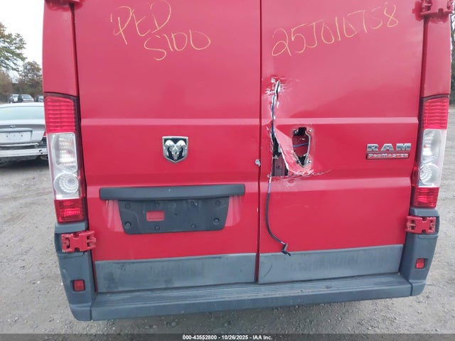 Продажа на аукционе авто 2018 Ram Promaster 2500 High Roof 159 Wb, vin: 3C6TRVDG8JE107983, номер лота: 43552800
