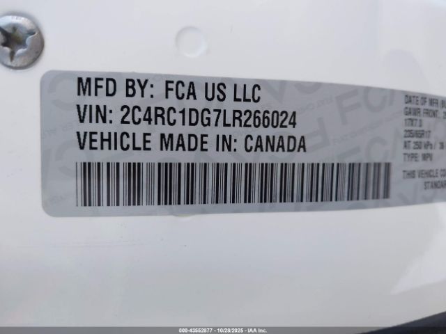 2020 CHRYSLER VOYAGER 2C4RC1DG7LR266024 Photo 8