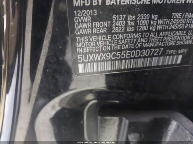 2014 BMW X3 5UXWX9C55E0D30727 Photo 8