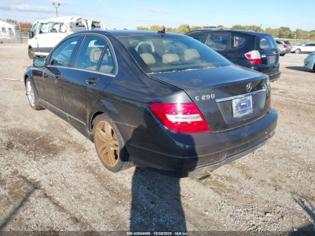 2014 MERCEDES-BENZ C 250 WDDGF4HB7EG194489 Photo 2