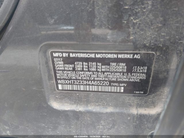 2017 BMW X1 WBXHT3Z33H4A65220 Photo 8