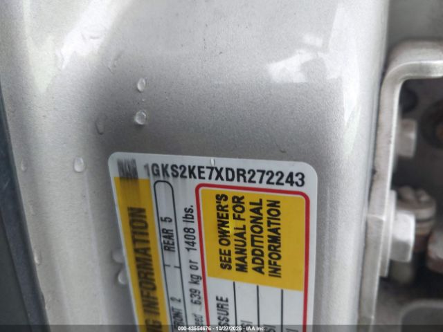 2013 GMC YUKON XL 1500 1GKS2KE7XDR272243 Photo 8