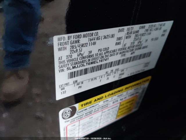 2021 LINCOLN NAVIGATOR 5LMJJ3LT6MEL16741 Photo 8