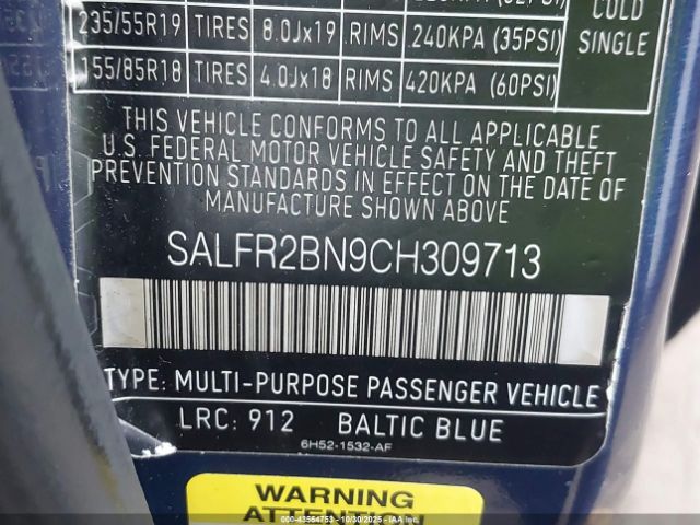 2012 LAND ROVER LR2 SALFR2BN9CH309713 Photo 8