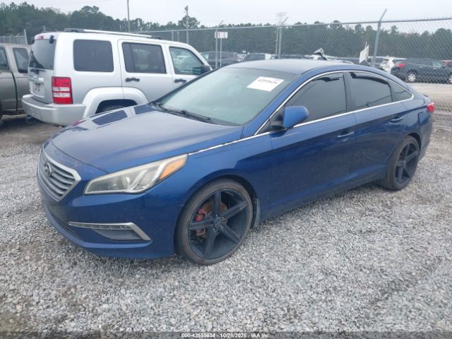 2015 HYUNDAI SONATA 5NPE24AFXFH170100 Photo 1