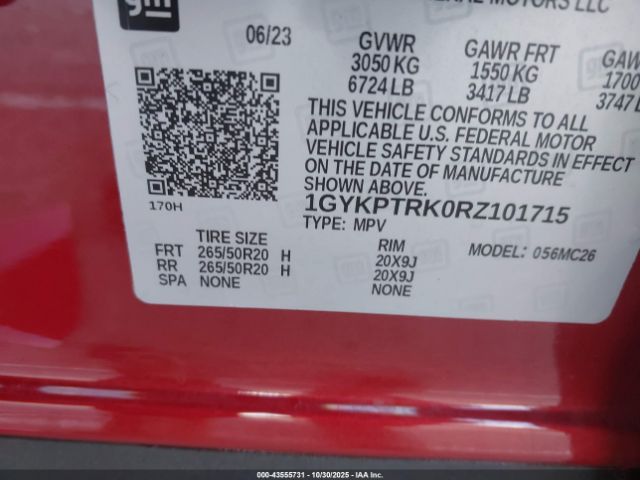 2024 CADILLAC LYRIQ 1GYKPTRK0RZ101715 Photo 8