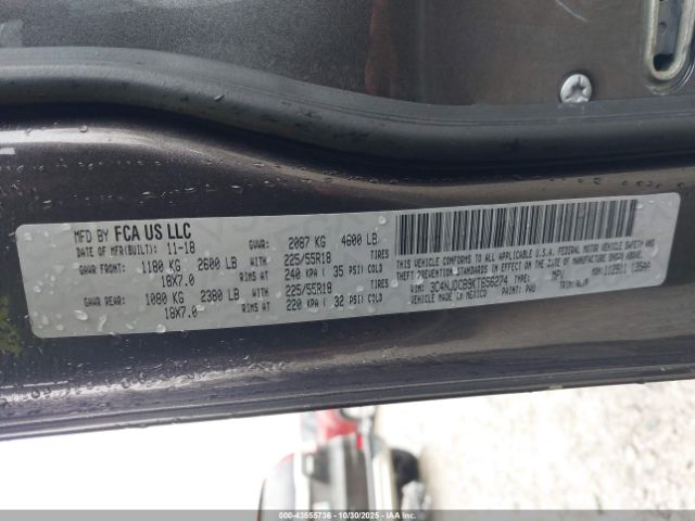 2019 JEEP COMPASS 3C4NJDCB9KT656274 Photo 8