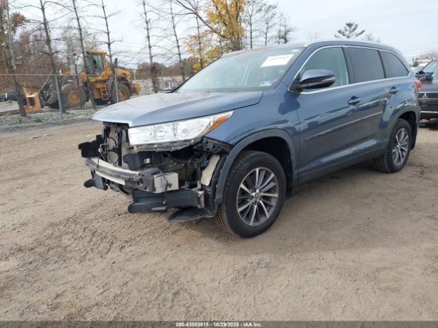 2019 TOYOTA HIGHLANDER 5TDJZRFH4KS729422 Photo 1