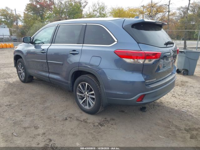 2019 TOYOTA HIGHLANDER 5TDJZRFH4KS729422 Photo 2