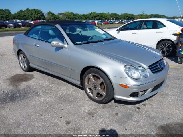 2005 MERCEDES-BENZ CLK 500 WDBTK75J15F145455