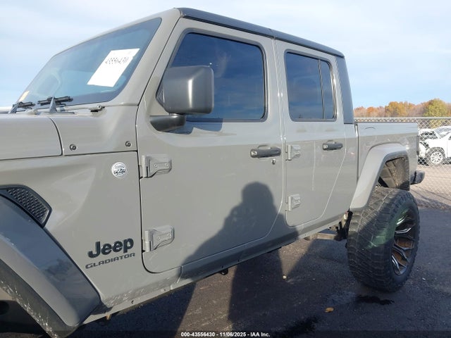 43556430 :رقم المزاد ، 1C6HJTAG1ML536240 vin ، 2021 Jeep Gladiator Sport S 4x4 مزاد بيع