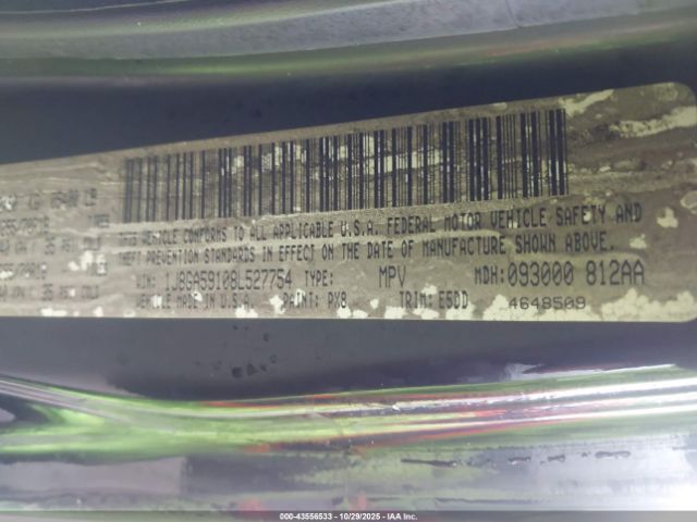 2008 JEEP WRANGLER 1J8GA59108L527754 Photo 8