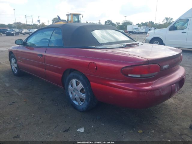 1997 CHRYSLER SEBRING 3C3EL45H3VT617328 Photo 2
