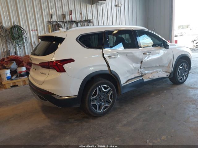 2022 HYUNDAI SANTA FE HYBRID KM8S3DA19NU051426 Photo 3