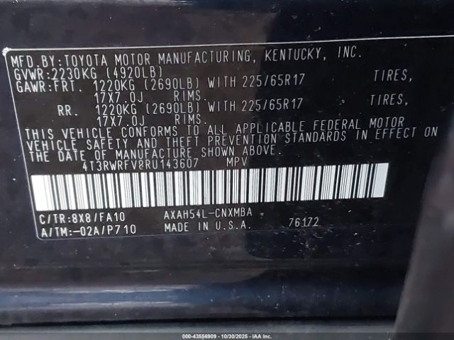 2024 TOYOTA RAV4 HYBRID 4T3RWRFV8RU143607 Photo 8