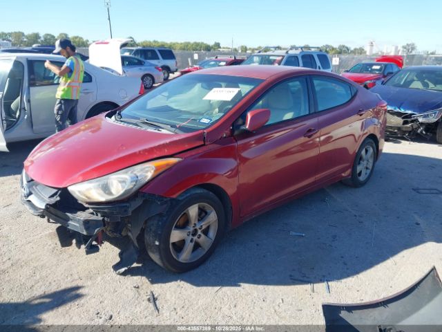 2012 HYUNDAI ELANTRA KMHDH4AE3CU445997 Photo 1