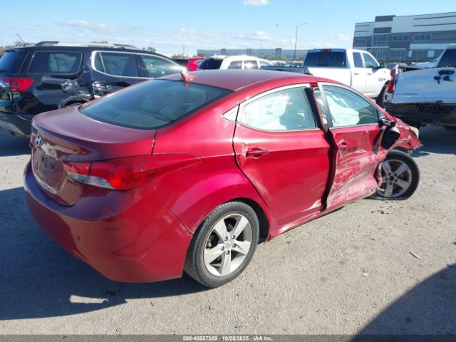 2012 HYUNDAI ELANTRA KMHDH4AE3CU445997 Photo 3