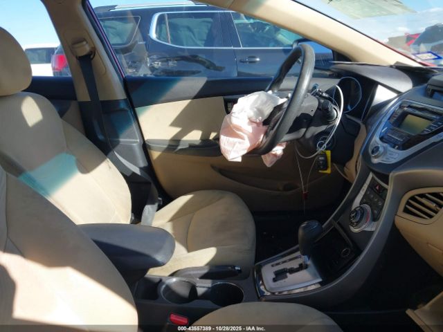 2012 HYUNDAI ELANTRA KMHDH4AE3CU445997 Photo 4