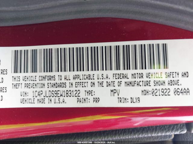 2014 JEEP CHEROKEE 1C4PJLDS9EW183122 Photo 8