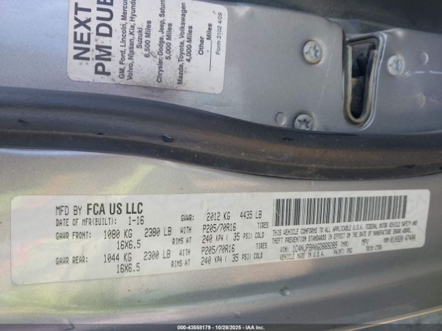 2016 JEEP PATRIOT 1C4NJPBA0GD669289 Photo 8