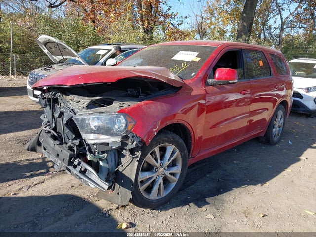 43558451 :رقم المزاد ، 1C4SDJCT5CC181558 vin ، 2012 Dodge Durango R/t مزاد بيع