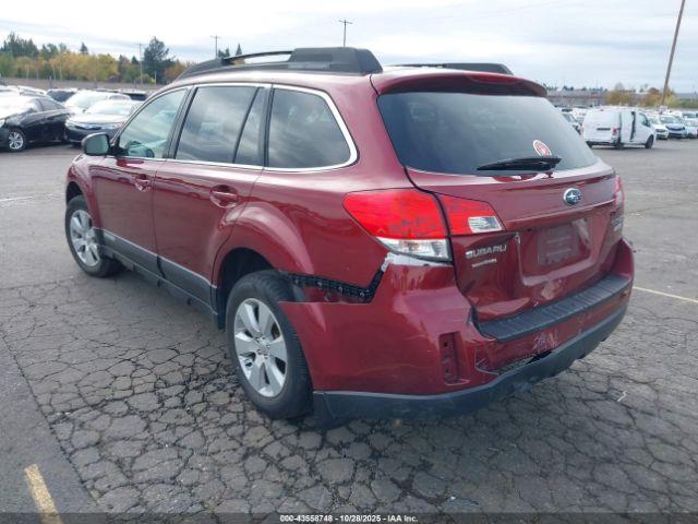 2011 SUBARU OUTBACK 4S4BRBGC6B3383370 Photo 2