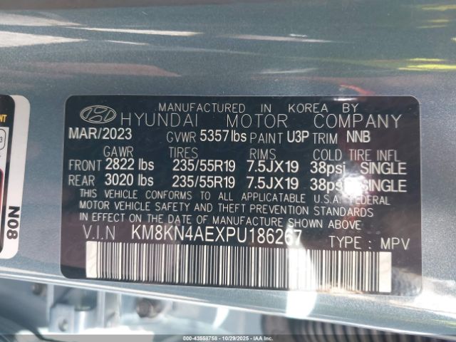 2023 HYUNDAI IONIQ 5 KM8KN4AEXPU186267 Photo 8