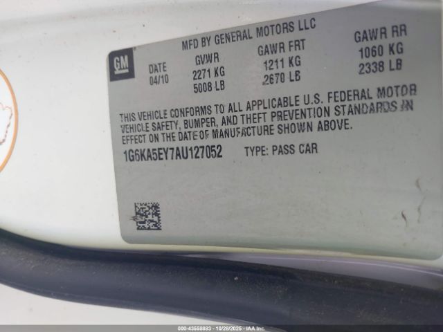 2010 CADILLAC DTS 1G6KA5EY7AU127052 Photo 8