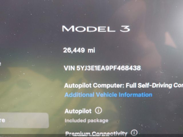 2023 TESLA MODEL 3 5YJ3E1EA9PF468438 Photo 6