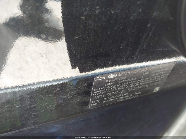 2020 JAGUAR XE SAJAE4FX5LCP58552 Photo 8