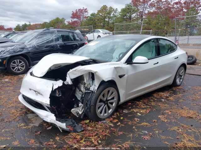 2021 TESLA MODEL 3 5YJ3E1EAXMF020558 Photo 1