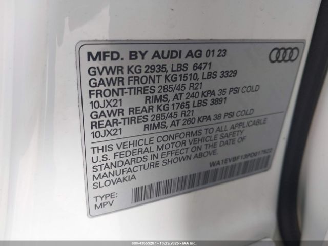 2023 AUDI Q8 WA1EVBF13PD017522 Photo 8