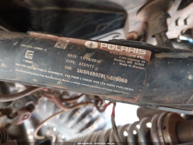 2020 POLARIS RZR 3NSR4B928LG826069 Photo 9