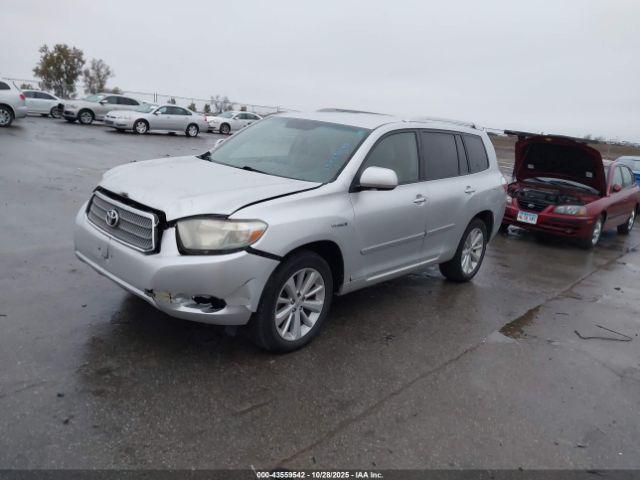 2008 TOYOTA HIGHLANDER HYBRID JTEEW44A382019331 Photo 1
