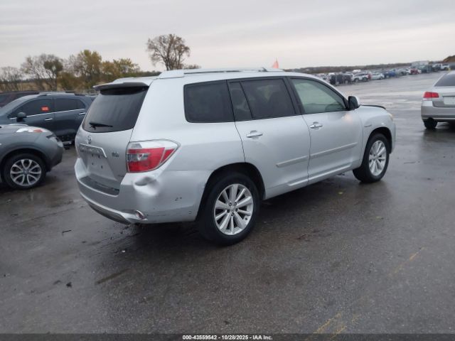 2008 TOYOTA HIGHLANDER HYBRID JTEEW44A382019331 Photo 3