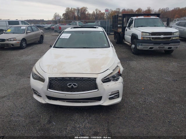 2015 Infiniti Q50 Premium მანქანა იყიდება აუქციონზე, vin: JN1BV7AR3FM418749, აუქციონის ნომერი: 43559580