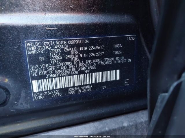 2024 TOYOTA RAV4 HYBRID JTMRWRFV9RD214438 Photo 8