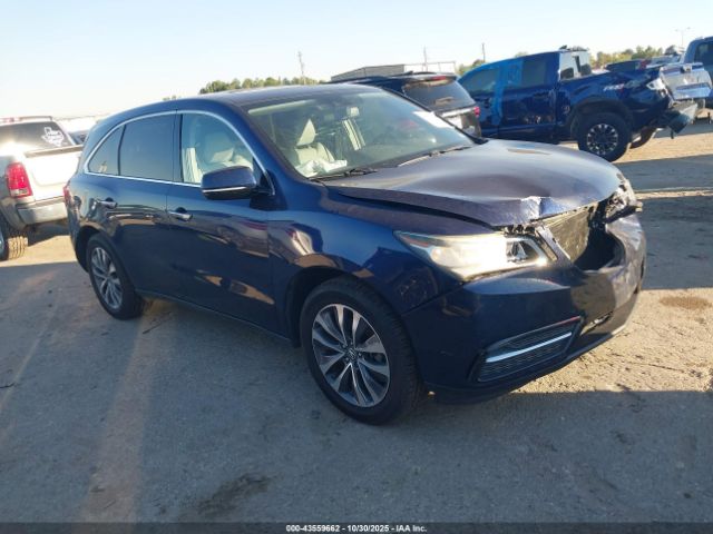 2015 ACURA MDX 5FRYD3H63FB014548 Photo 0