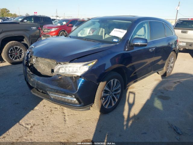 2015 ACURA MDX 5FRYD3H63FB014548 Photo 1