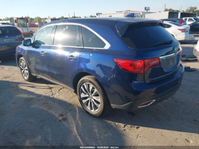 2015 ACURA MDX 5FRYD3H63FB014548 Photo 2